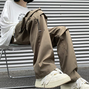 Men’s Straight-Leg Casual Cargo Pants