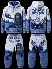 Just Style "The Hood Miss You" Premium Hoodie & Jogger Set