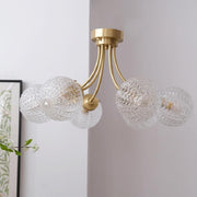 Spherical Glass Pendant Light With A Minimalist Design
