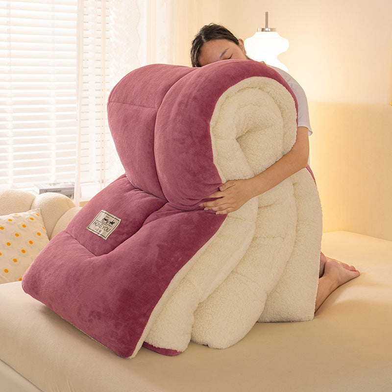 🛏️ WINTER THERMAL CORAL FLEECE BLANKET DUVET