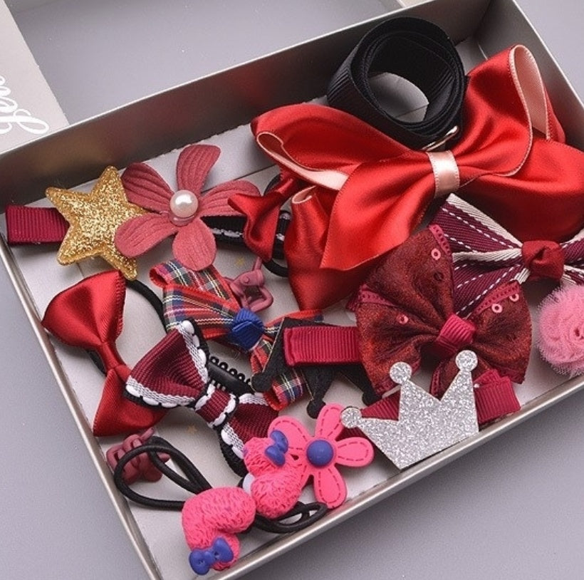 17-Piece Children's Hair Accessory Set