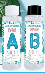 Quick Curing AB resin for DIY Jewelry