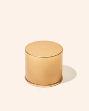 12oz twist metal candle tin & lid