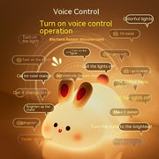 Kids' Silicone Touch-Sensor LED Night Light
