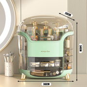 Transparent Makeup Organizer Box for Home Use