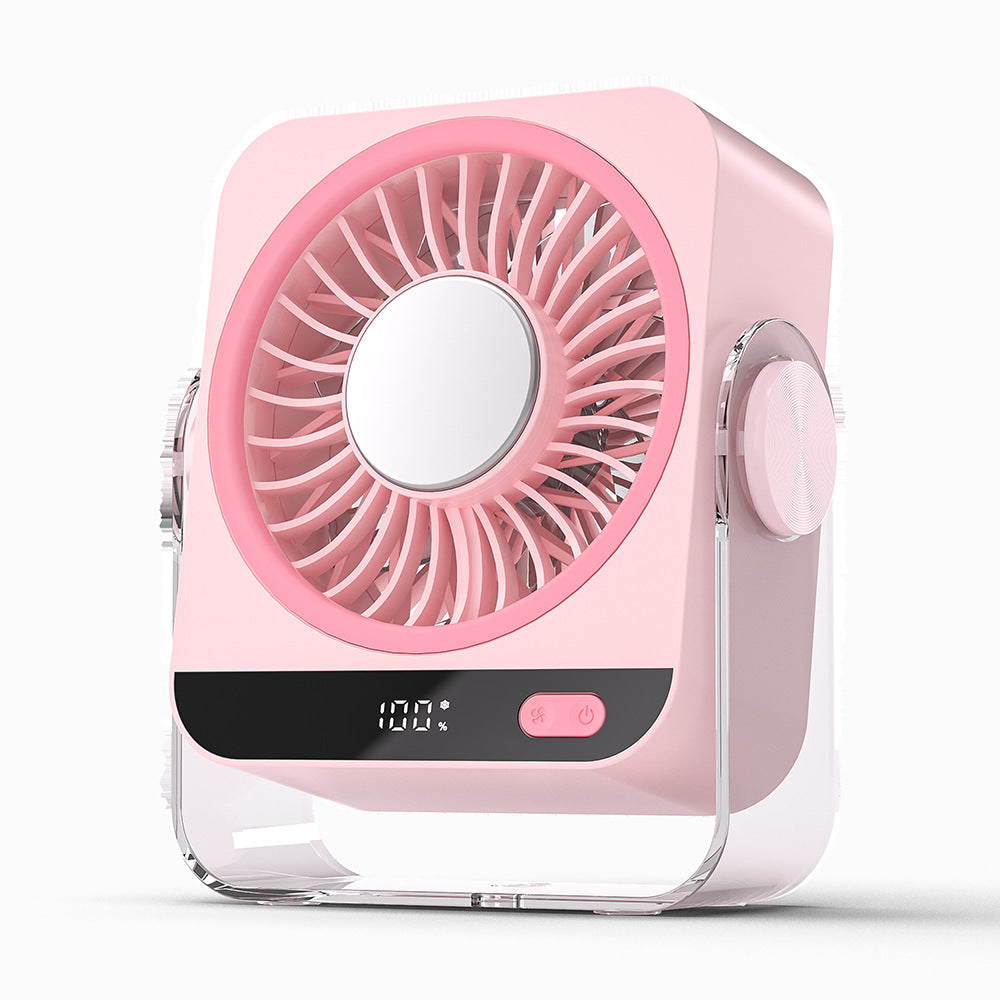Just Style Portable Rechargeable USB Desk Fan