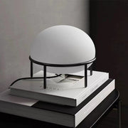 Nordic Simple Japanese Style Bedside Bedroom Glass Lamp