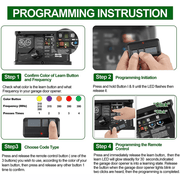 2 For Chamberlain LiftMaster Garage Door Opener Remote 893LM 953EV-P2 Learn