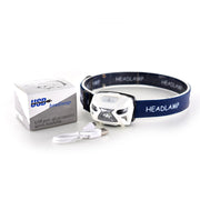 Head-mounted sensor headlight