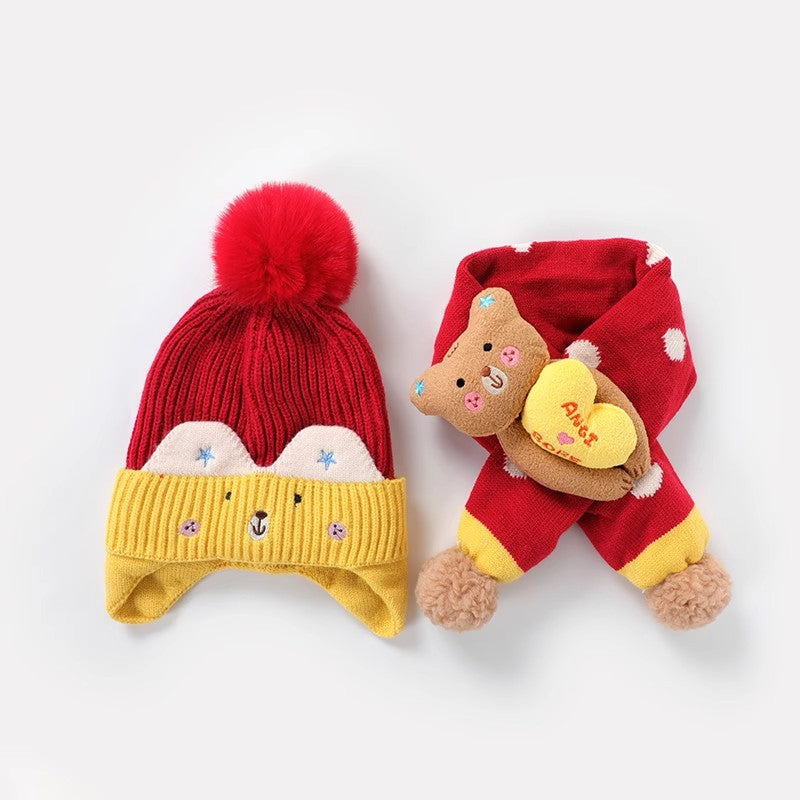Baby & Toddler Hat and Scarf Set