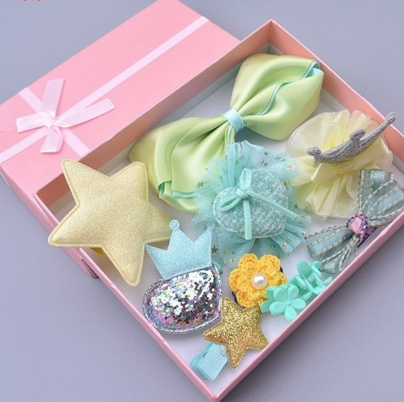 17-Piece Children's Hair Accessory Set