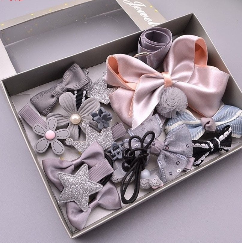 17-Piece Children's Hair Accessory Set