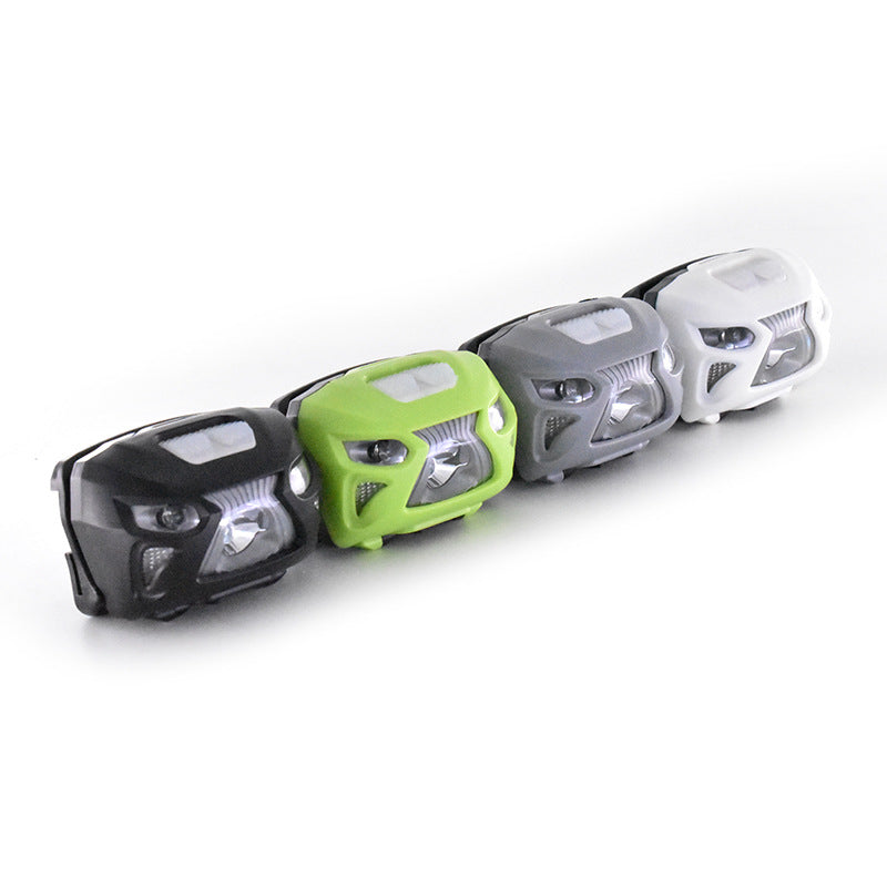 Head-mounted sensor headlight