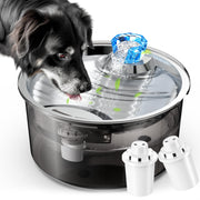 2.6Gal/10L Dog Water Fountain for Dogs & Cats & Multiple Pets D2340