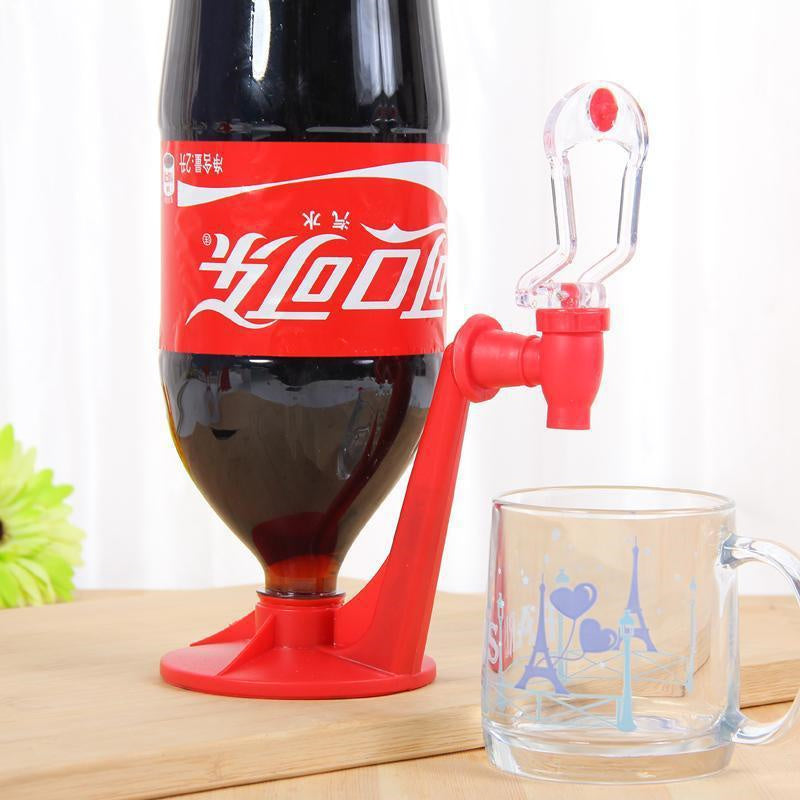 Upside-Down Beverage Dispenser