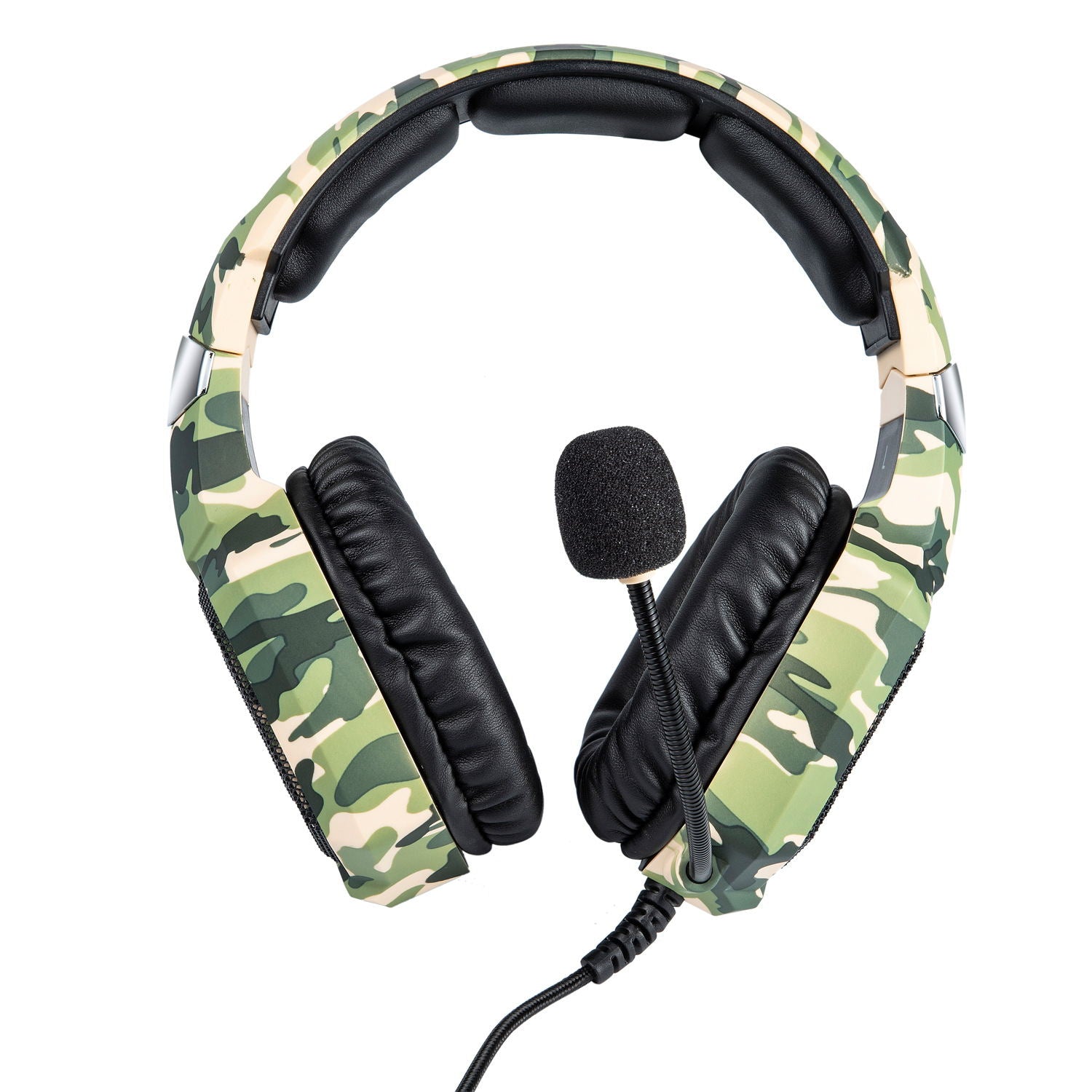 just style K8 camouflage headphones
