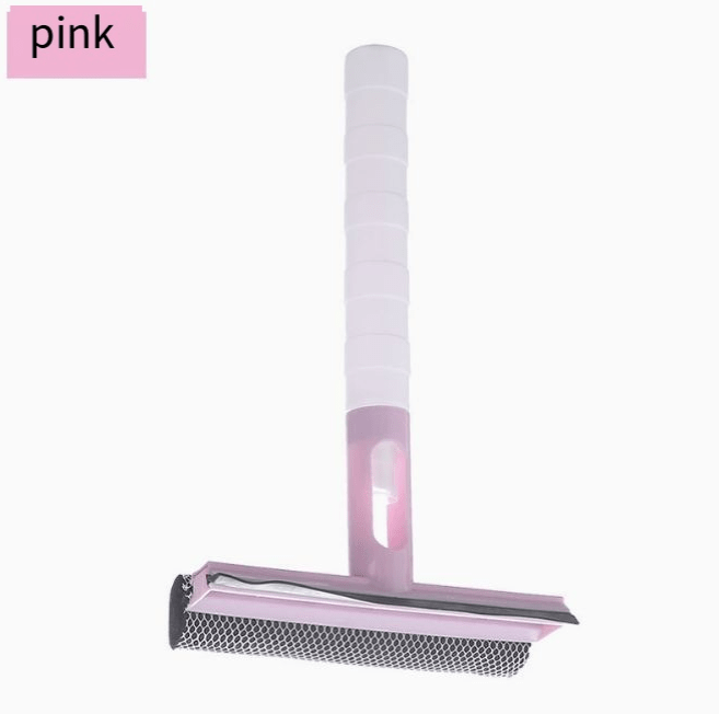 3-in-1 Glass Cleaner With Spray And Double-sided Wiper