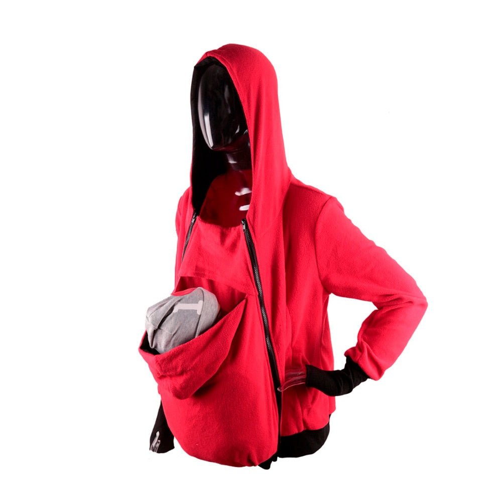 3-in-1 Multi-Functional Kangaroo Hoodie Jacket for Women