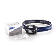 Head-mounted sensor headlight