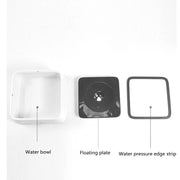 2L Cat And Dog Basin With Floating Bowl Anti-overflow Slow Water Inlet Distributor
