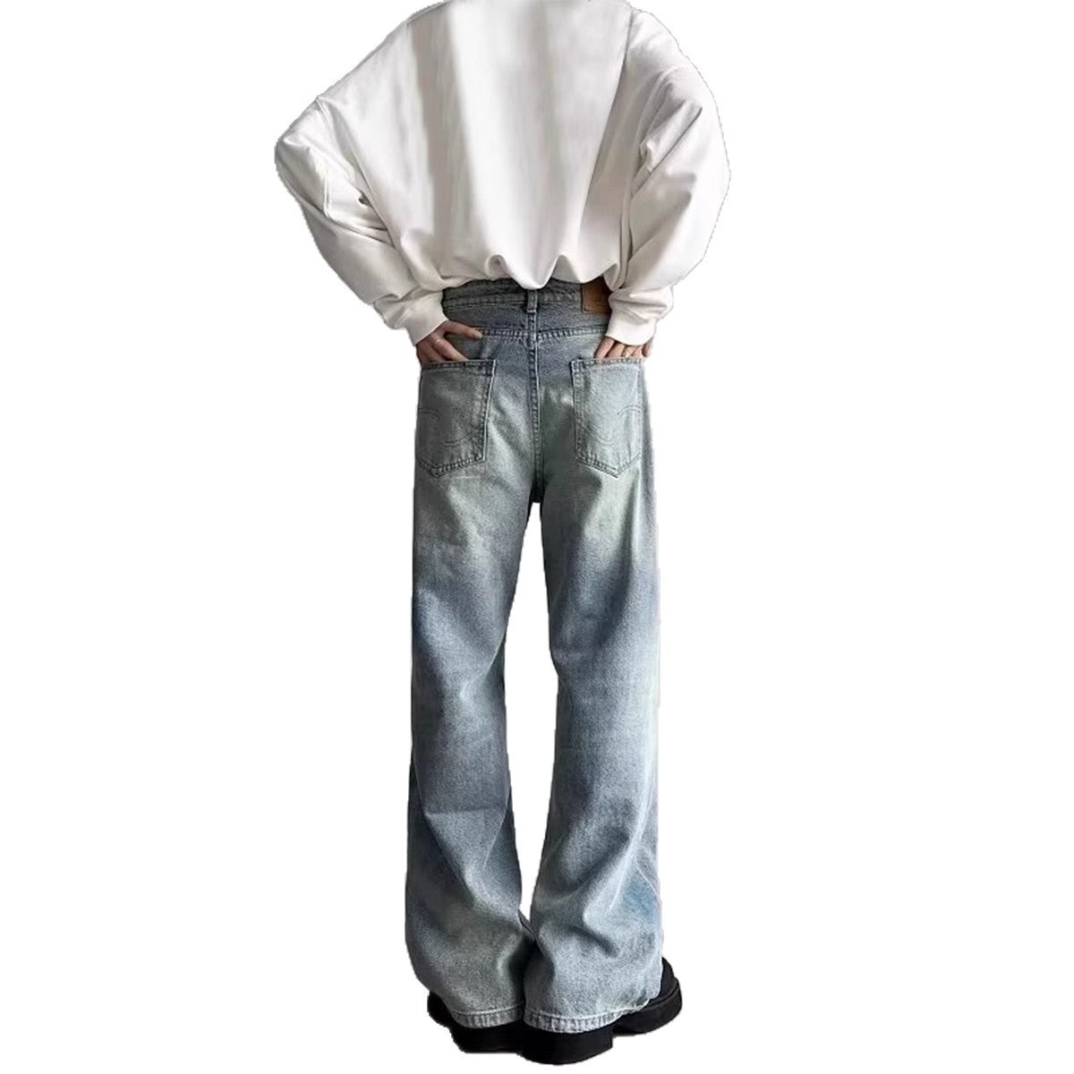 Just Style Distressed Wide-Leg Pants