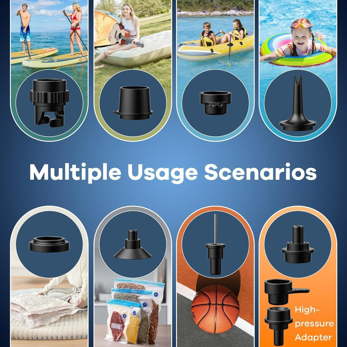 Household Outdoor Wireless Small Portable Inflator