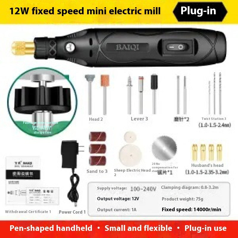 Small Handheld Electric Polishing Machine