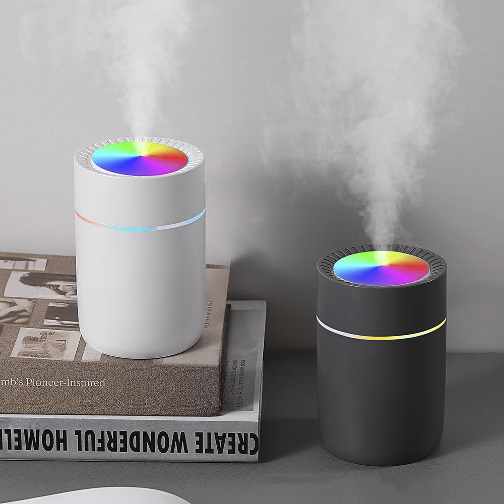 Colorful Cup Humidifier Heavy Fog Home Creative Ambience Light USB Mini