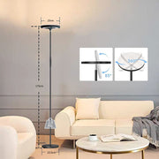 Led Adjustable Colour With Remote Control Reading Floor Lamp