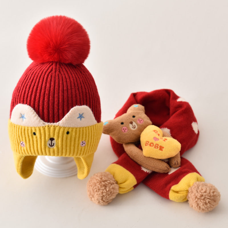 Baby & Toddler Hat and Scarf Set