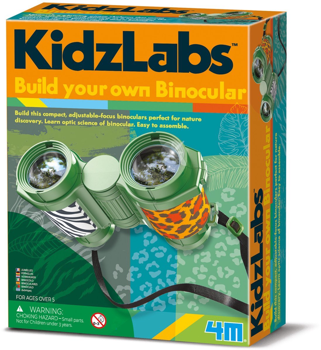 4m science and games - make your own binoculars - outdoor toys - kidzlabs - 5+