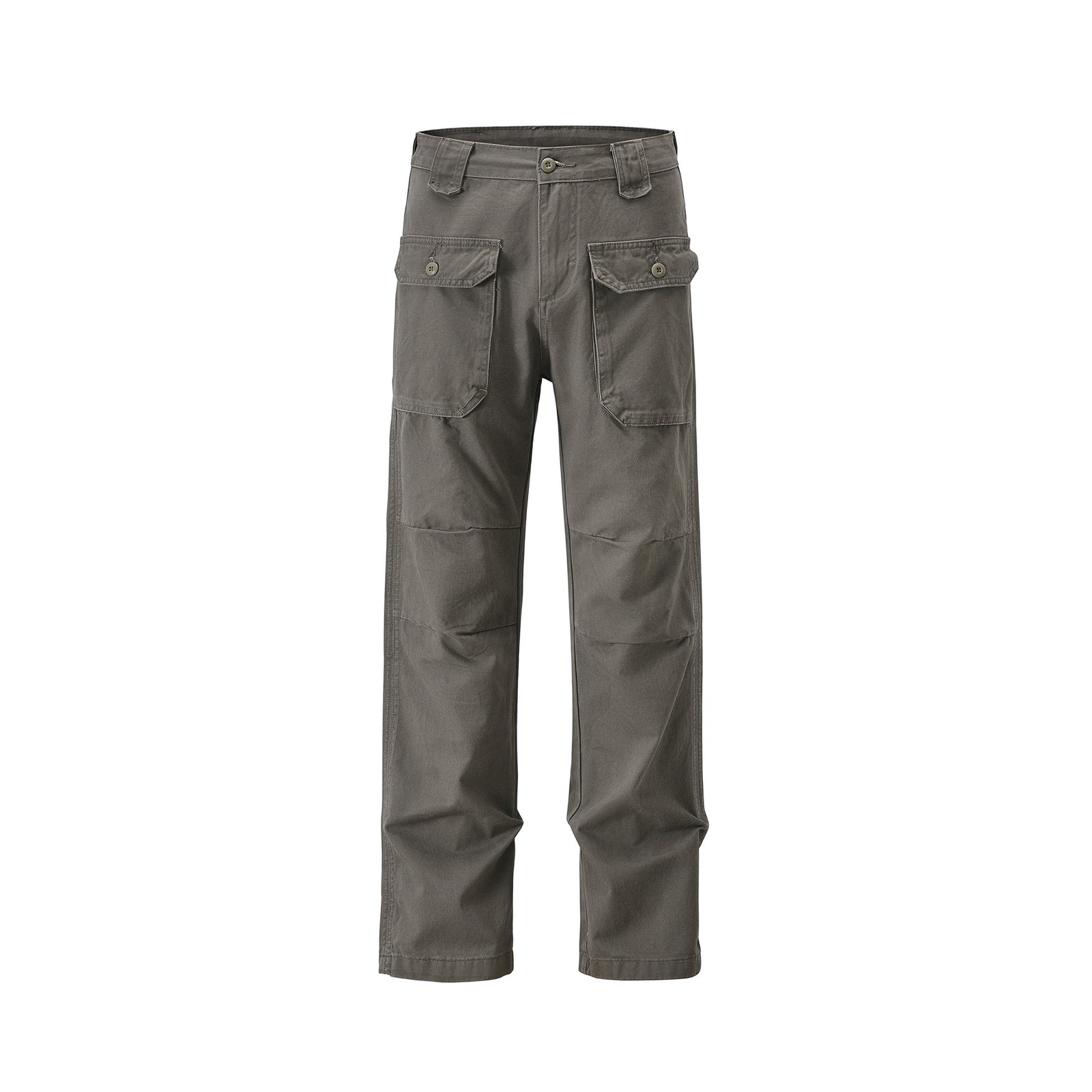Men’s Multi-Pocket Flared Cargo Pants