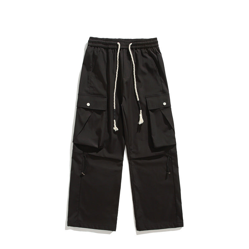 Men’s Straight-Leg Casual Cargo Pants
