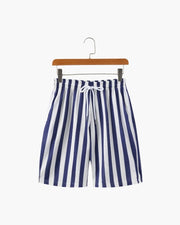 Men's Wide-Leg Printed Casual Shorts
