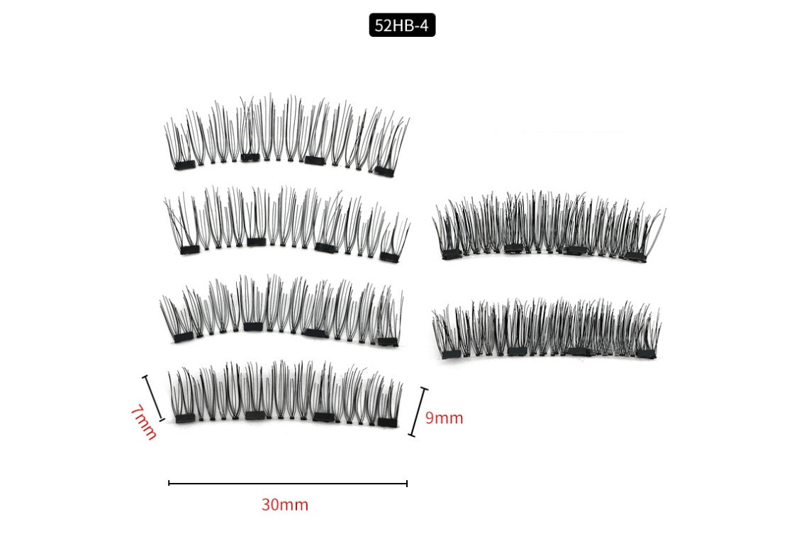 Just Style Magnetic 4-Magnet False Eyelashes