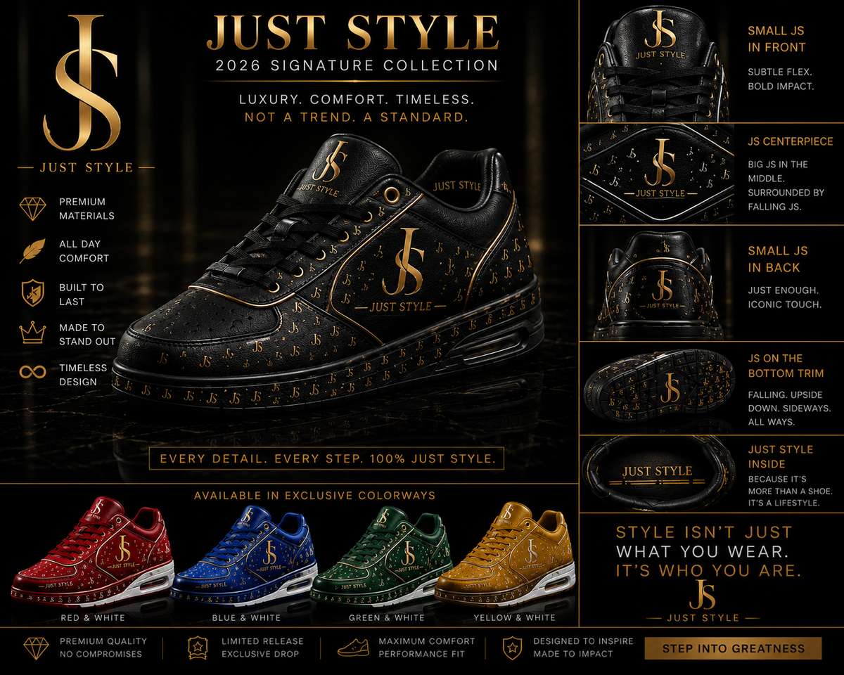 Just Style Signature Luxury Sneakers