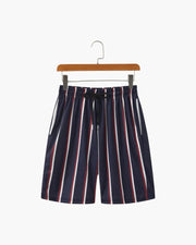 Men's Wide-Leg Printed Casual Shorts
