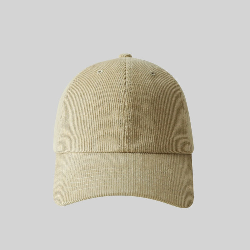 Unisex Warm Corduroy Baseball Cap
