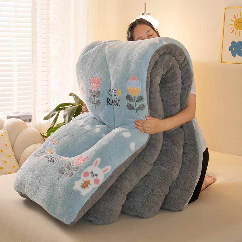 🛏️ WINTER THERMAL CORAL FLEECE BLANKET DUVET