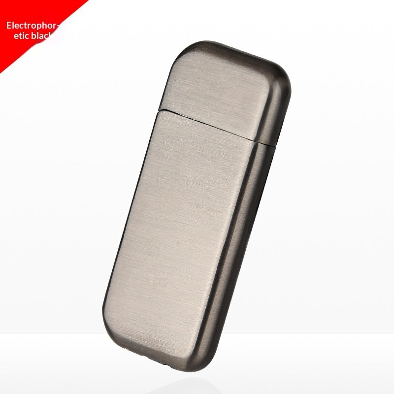 Ultra-thin Pearl Lighter 6mm Metal-plated Grinding Wheel Lighter With An Open Flame