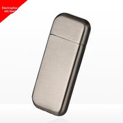 Ultra-thin Pearl Lighter 6mm Metal-plated Grinding Wheel Lighter With An Open Flame