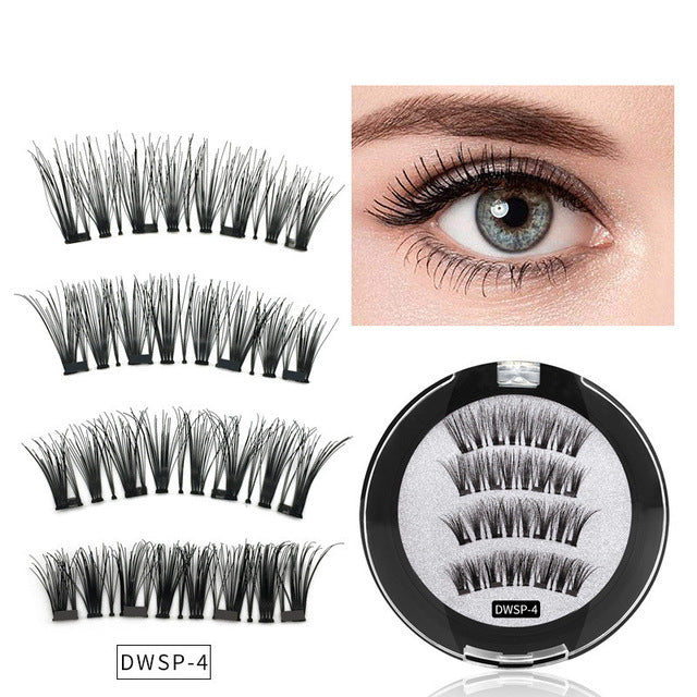 Just Style Magnetic 4-Magnet False Eyelashes
