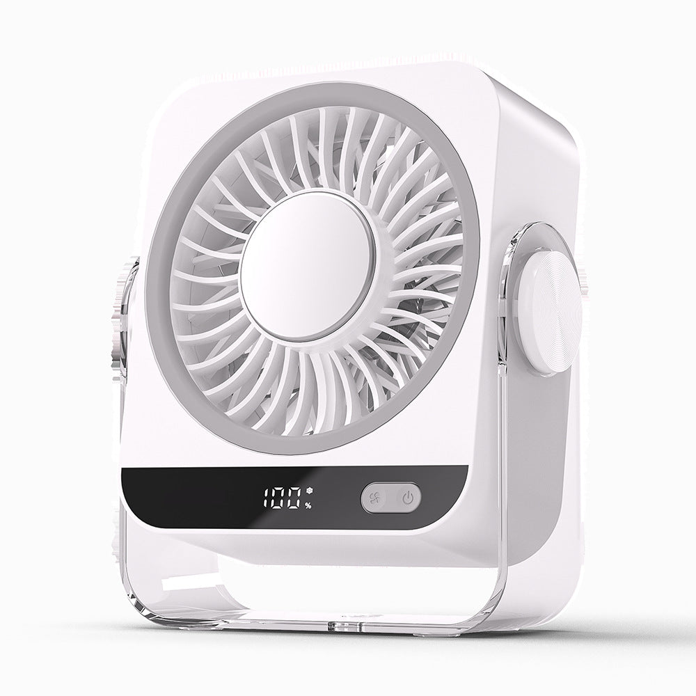 Just Style Portable Rechargeable USB Desk Fan