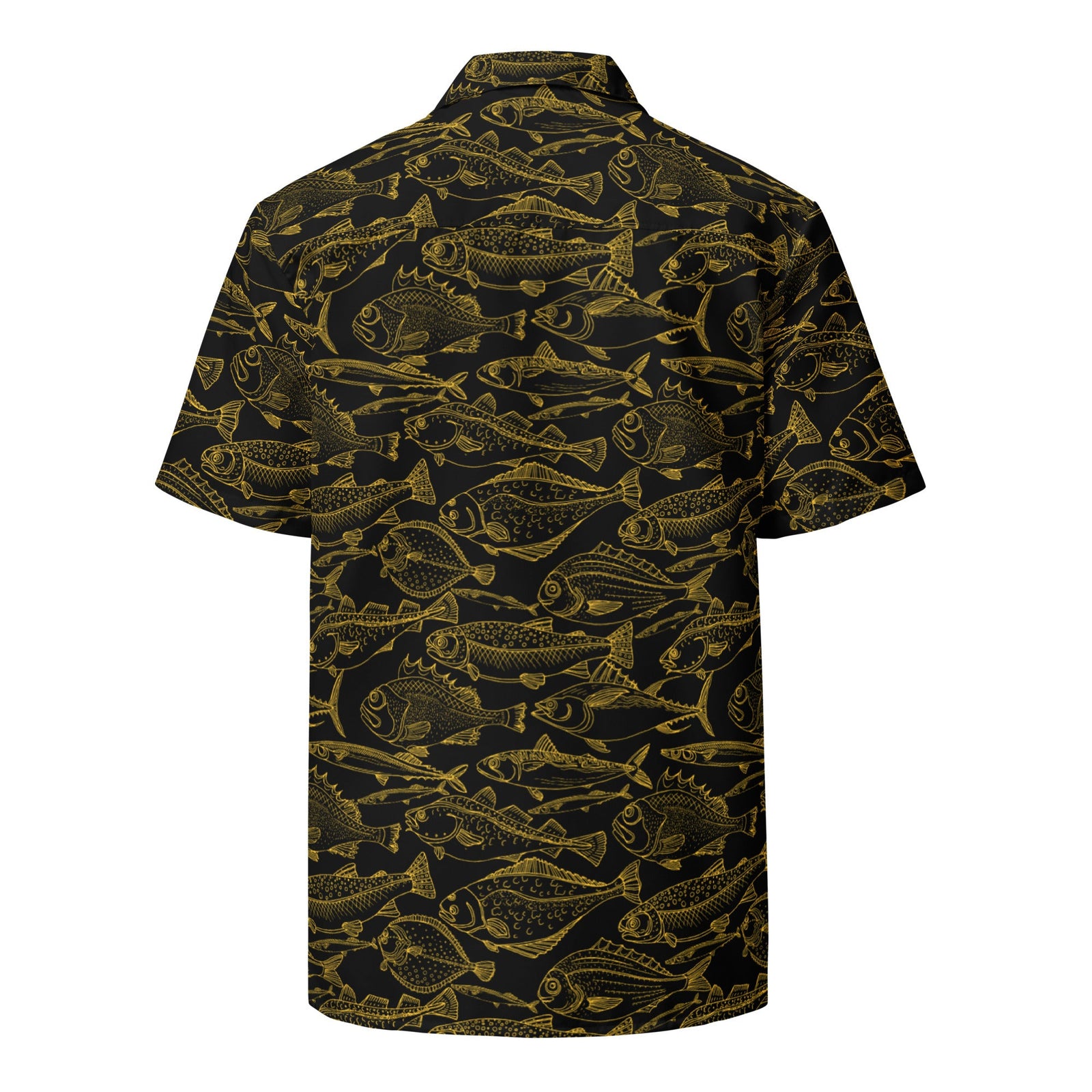 Sea of Gold Hawaiian Button-Up Shirt