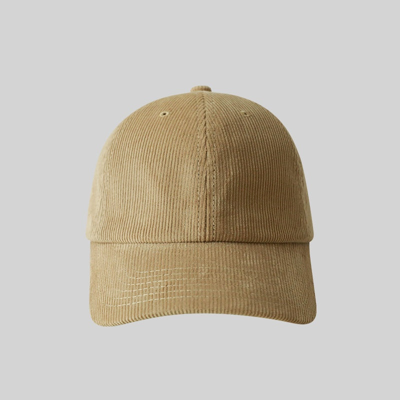 Unisex Warm Corduroy Baseball Cap