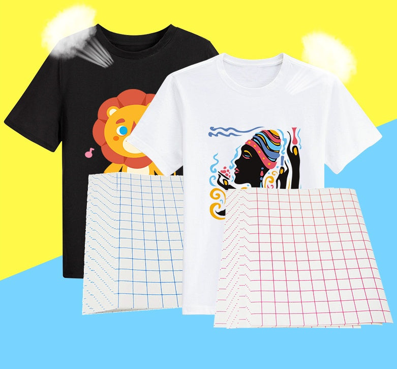 A4 dark and light heat transfer paper