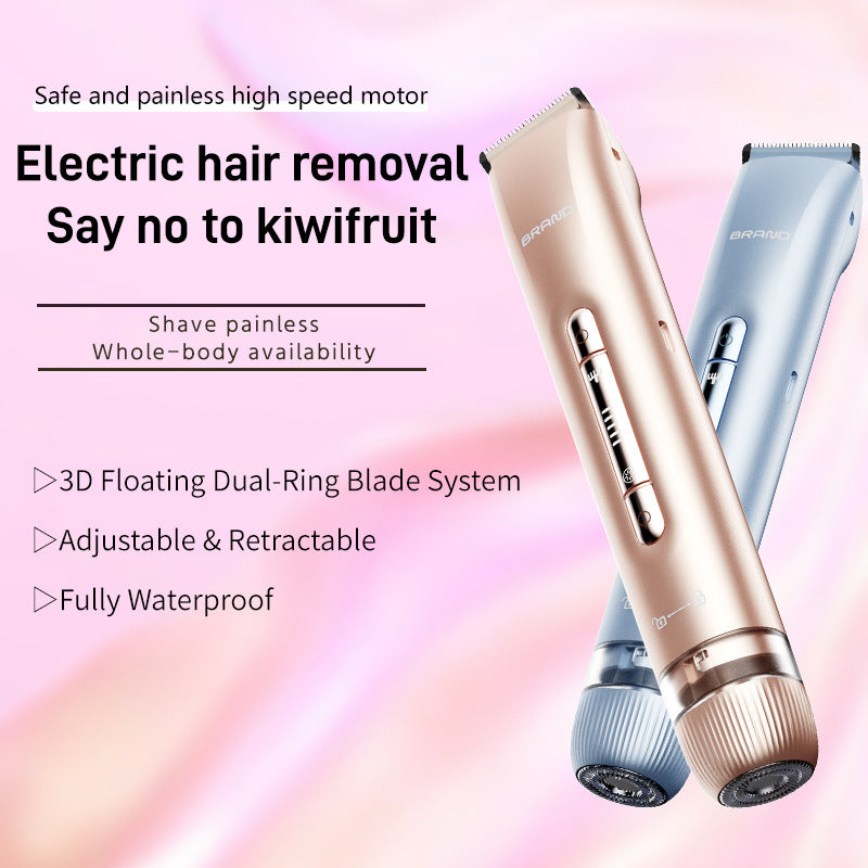 2-in-1 USB Rechargeable Women’s Body Shaver
