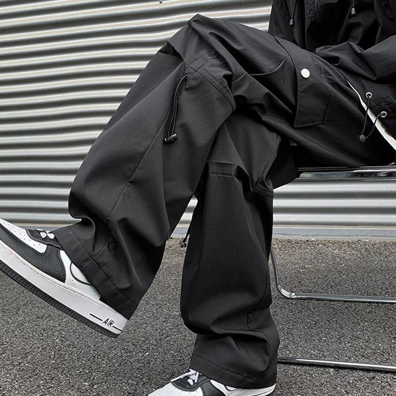 Men’s Straight-Leg Casual Cargo Pants