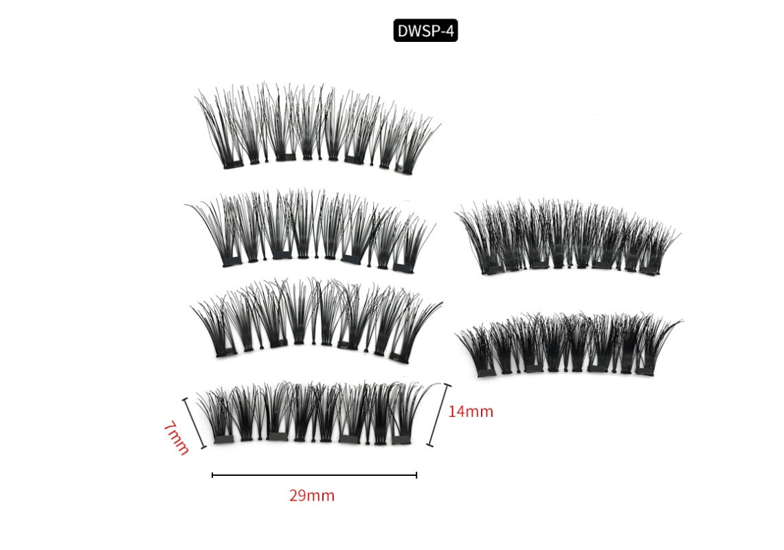 Just Style Magnetic 4-Magnet False Eyelashes