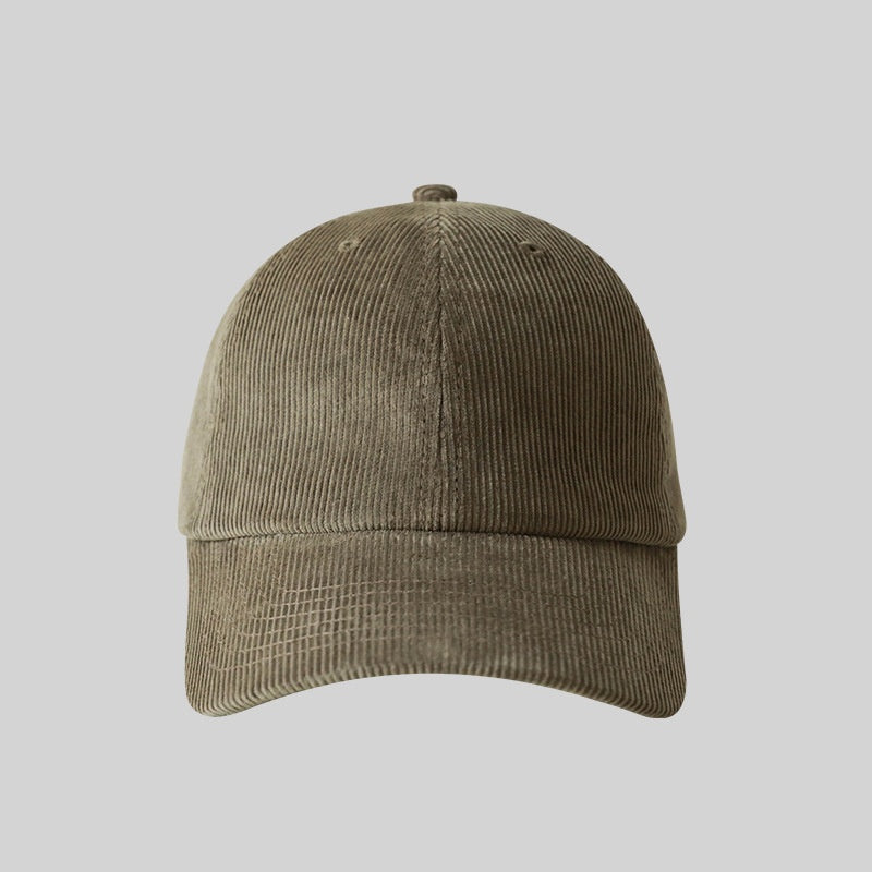 Unisex Warm Corduroy Baseball Cap